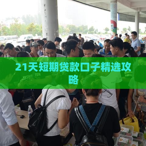 21天短期贷款口子精选攻略
