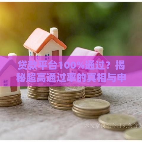 贷款平台100%通过？揭秘超高通过率的真相与申请诀窍