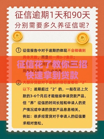 征信花了教你三招快速拿到贷款