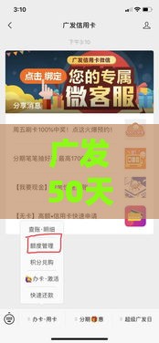 广发50天贷款口子最新攻略，快速到账有诀窍