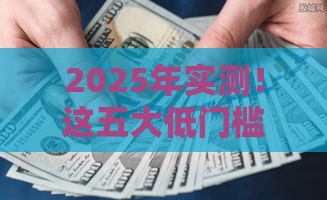 2025年实测！这五大低门槛贷款平台不查征信负债也能过