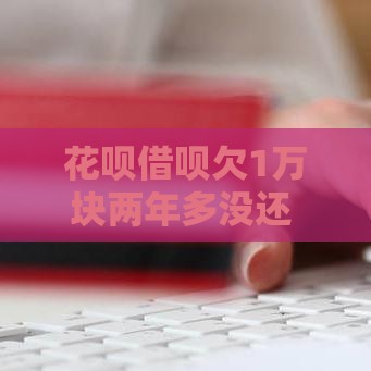 花呗借呗欠1万块两年多没还 过来人教你四步上岸