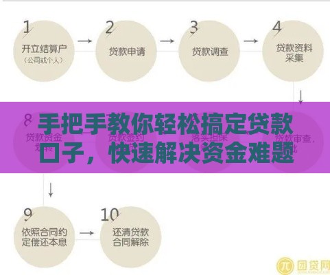 手把手教你轻松搞定贷款口子，快速解决资金难题