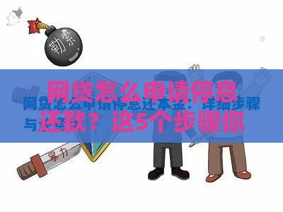 网贷怎么申请停息还款？这5个步骤你一定要知道！