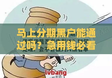 马上分期黑户能通过吗？急用钱必看，这3个技巧很关键！