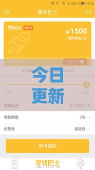 今日更新借款口子！盘点5个低门槛、秒下款的靠谱贷款渠道