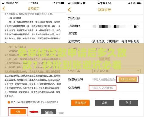 免审核贷款申请后多久放款？秒批到账避坑必看