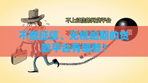 不查征信、无视逾期的贷款平台有哪些？