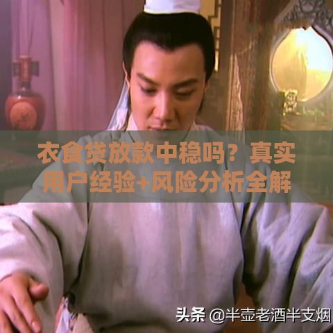 衣食贷放款中稳吗？真实用户经验+风险分析全解读