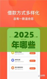 2025年哪些贷款软件下款快通过率高？这10个正规平台必看！