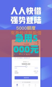 急用5000元哪里借？微信快速放款攻略，这3个方法靠谱！