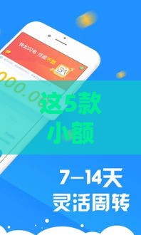 这5款小额贷款软件靠谱又省心，亲测好用！