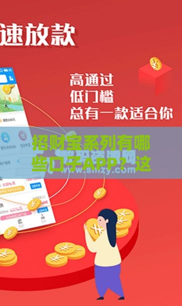 招财宝系列有哪些口子APP？这5款贷款平台靠谱又安全