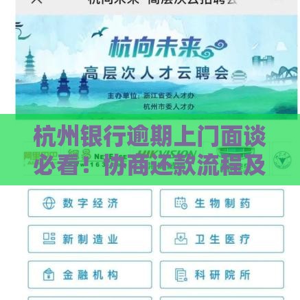 杭州银行逾期上门面谈必看！协商还款流程及注意事项全解析