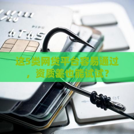 这5类网贷平台容易通过，资质差也能试试？