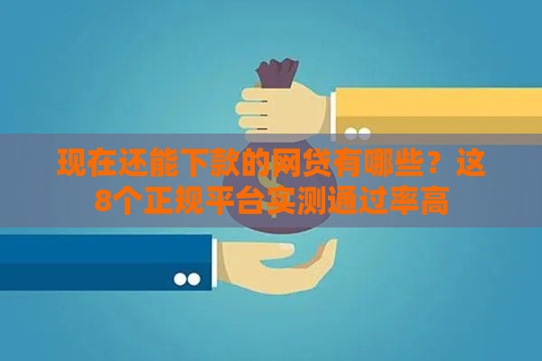 现在还能下款的网贷有哪些？这8个正规平台实测通过率高