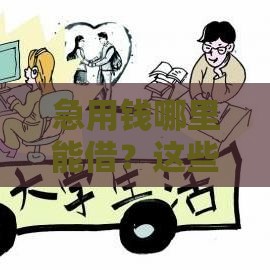 急用钱哪里能借？这些正规平台快速到账，安全靠谱！