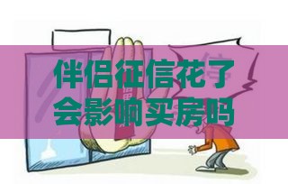 伴侣征信花了会影响买房吗？这3个补救方案一定要看！