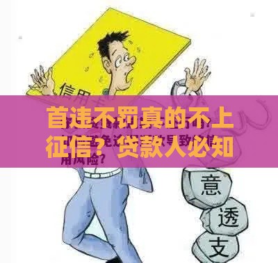 首违不罚真的不上征信？贷款人必知的隐藏风险