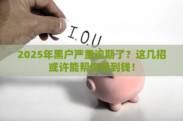 2025年黑户严重逾期了？这几招或许能帮你借到钱！