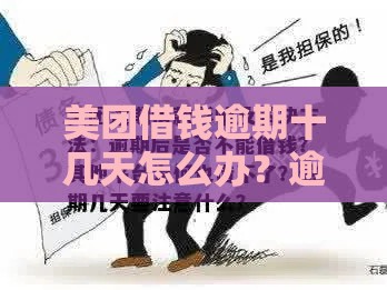 美团借钱逾期十几天怎么办？逾期后果和补救方法全解析