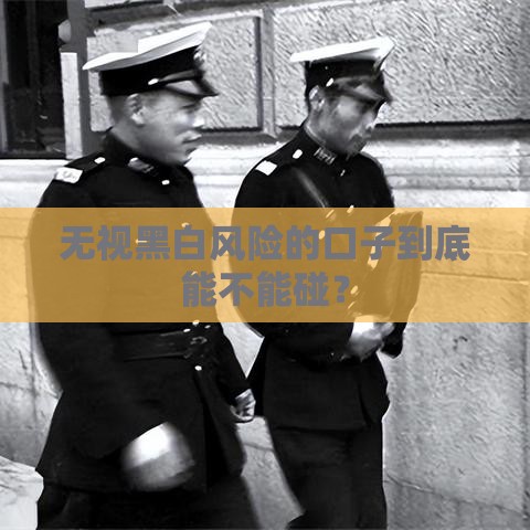 无视黑白风险的口子到底能不能碰？