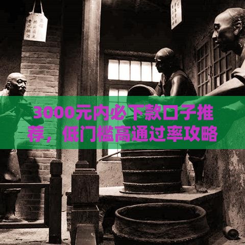 3000元内必下款口子推荐，低门槛高通过率攻略