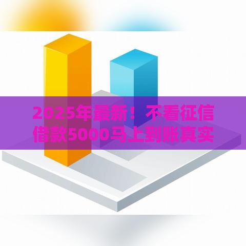 2025年最新！不看征信借款5000马上到账真实经验分享