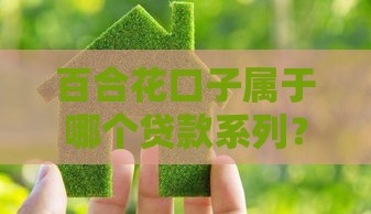 百合花口子属于哪个贷款系列？一文搞懂借款门道