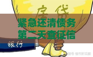紧急还清债务第二天查征信 房贷能过审吗？