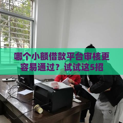 哪个小额借款平台审核更容易通过？试试这5招