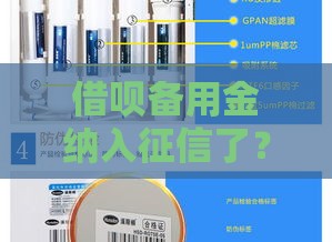 借呗备用金纳入征信了？注意！这些使用细节千万别忽略