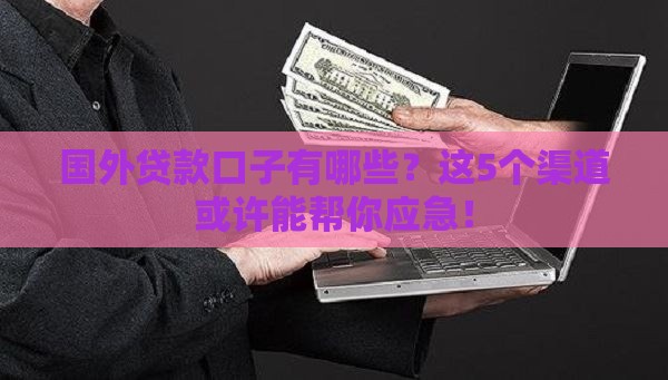 国外贷款口子有哪些？这5个渠道或许能帮你应急！