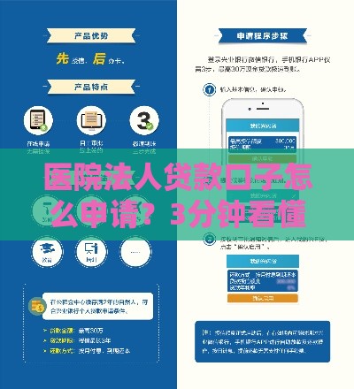 医院法人贷款口子怎么申请？3分钟看懂核心流程！