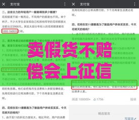 卖假货不赔偿会上征信吗？对贷款有何影响？权威解答来了