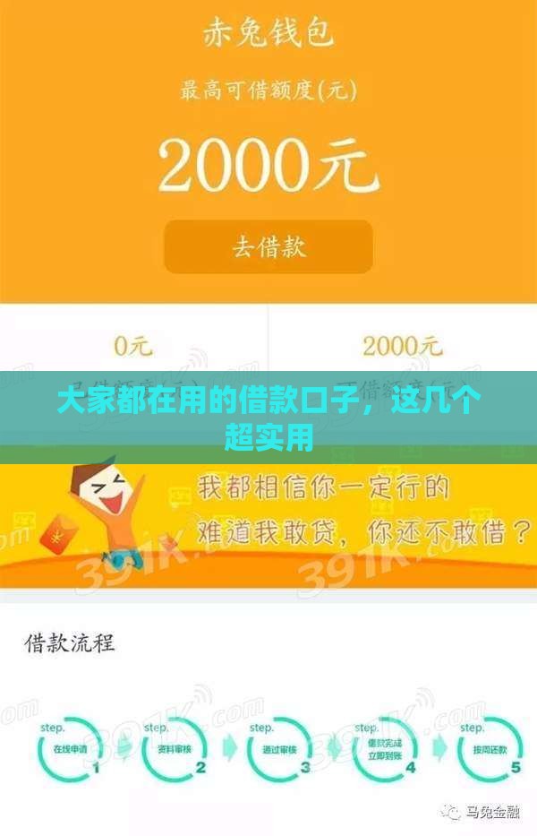 大家都在用的借款口子,这几个超实用 大家都在用的借款口子,这几个超实用