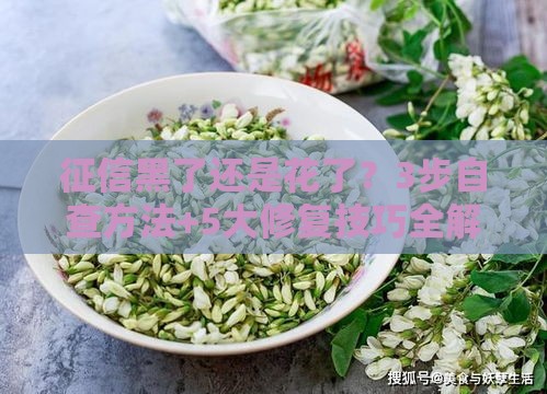 征信黑了还是花了？3步自查方法+5大修复技巧全解析
