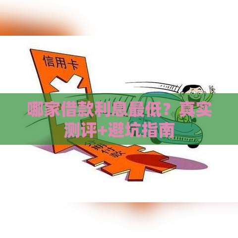 哪家借款利息最低？真实测评+避坑指南