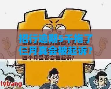 招行逾期5千拖了仨月真会被起诉？这几点必须搞清楚！