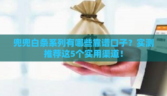 兜兜白条系列有哪些靠谱口子？实测推荐这5个实用渠道！