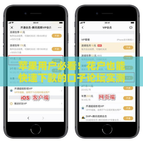 苹果用户必看！花户也能快速下款的口子论坛实测