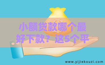 小额贷款哪个最好下款？这5个平台通过率高、放款快！
