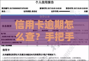 信用卡逾期怎么查？手把手教你3分钟快速自查技巧