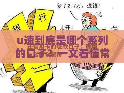 u速到底是哪个系列的口子？一文看懂常见贷款分类