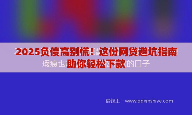 2025负债高别慌!这份网贷避坑指南助你轻松下款 2025负债高别慌!这份网贷避坑指南助你轻松下款