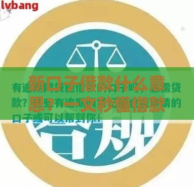 新口子借款什么意思？一文秒懂借款暗语，这些风险要注意！