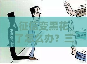 征信变黑花了怎么办？三招教你修复信用，贷款不再难！