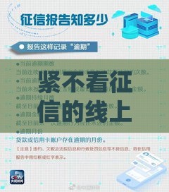 紧不看征信的线上贷款平台风险有多大？