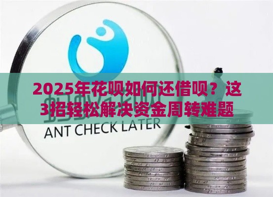 2025年花呗如何还借呗？这3招轻松解决资金周转难题