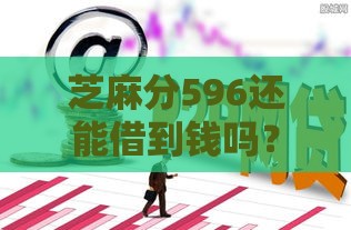 芝麻分596还能借到钱吗？这些低门槛口子别错过！